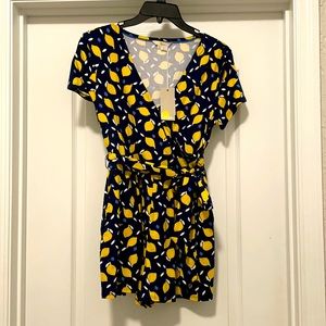 Boden Size 8P Caroline Jersey Print Romper